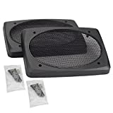 Magnadyne G69D-Pair 6"x9" Speaker Grill - Black Wire Mesh