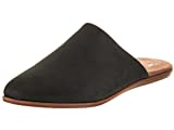 Toms 10011761: Women's Jutti Mule Black Leather Flats (5.5 B(M) US Women)