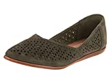 TOMS Women's Diamond Jutti Pointed Toe Flat (6.5 B(M) US, Pine Suede/Mosaic Tile)