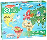 Melissa & Doug World Map Floor Puzzle