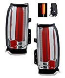 SPPC GMC Yukon LED Taillight All Chrome Assembly Set (Pair) Driver Left and Passenger Right Side Replacement