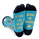 Zmart Mens Funny Socks Bourbon Socks Bourbon Gifts, Gifts for Bourbon Lovers Men Novelty Gifts for Men