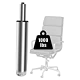 5.5 inch Office Chair Cylinder Replacement,Heavy Duty Gas Lift Cylinder for Office Desk Chairs/Gaming Chair,Gas Lift Hydraulic/Pneumatic Piston, Universal Size (Silver)