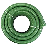 HydroMaxx Flexible PVC Heavy Duty Green Suction and Discharge Hose (1" Dia x 50 ft)