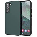 Crave Slim Guard for Galaxy S22+ Case, Shockproof Case for Samsung Galaxy S22+, S22 Plus (6.6 inch) - Forest Green