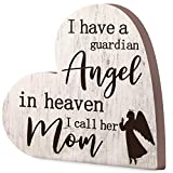 Jetec Bereavement Gift Sympathy Memorial Decor Sign Mother's Day Memorial Sign for Loss of Mother Grief Funeral in Memory of Loved One Condolence Remembrance Sorry for Loss Loving Mom