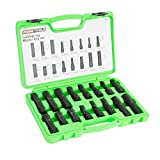 OEMTOOLS 24447 16 Piece Locking Lug Master Key Set, Locking Wheel Nut Removal Set, Wheel Lock Socket Set