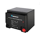 Renogy 12V 50Ah LiFePO4 Lithium Battery, Lithium-Iron Phosphate Solar Battery, 2000 Life Cycles, Built-In BMS, Perfect for RV, Solar, Marine, Off-Grid Applications