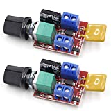 Riorand DC 3V 6V 12V 24V 35V 5A Motor Speed Controller PWM Speed Control Ultra Small LED Dimmer2PCS