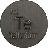 Tellurium (Te) 24.26mm Metal Disc for Collection or Experiments