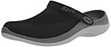 Crocs Unisex LiteRide 360 Clogs, Black/Slate Grey, 13 Men/15 Women