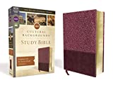 NRSV, Cultural Backgrounds Study Bible, Leathersoft, Burgundy, Comfort Print: Bringing to Life the Ancient World of Scripture