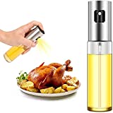 Oil Sprayer for Cooking, Olive Oil Sprayer Mister, 105ml Olive Oil Spray Bottle, Olive Oil Spray for Salad, BBQ, Kitchen Baking, Roasting