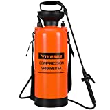 VIVOSUN 2 Gallon Pump Pressure Sprayer, Pressurized Lawn & Garden Water Spray Bottle with Adjustable Shoulder Strap, Pressure Relief Valve, for Plants, Car Detailing and Cleaning