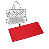 Doxo Base Shaper Felt Perfect for Speedy 30 and Neverfull MM Handbag Red