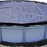 In The Swim Swimline 12-Foot Round Above Ground Swimming Pool Leaf Net Top Cover, 15 Foot