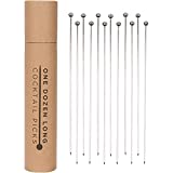 A Bar Above Stainless Steel Cocktail Picks  Metal Stir Sticks for Cocktails, Garnish & More  Metal Skewers for Appetizers  Extra Long Perfect Bar Tools  Stylish Pick Set for Stirring (8)