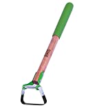 AMES 1985450 Mini Action Hoe with Hardwood Handle and Cushion Grip, 14 Inch