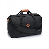 Revelry Supply The Around-Towner - Smell Proof, Water Resistant, Lockable, Medium Duffle Bag (Black)