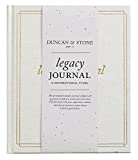 Grandparent Legacy Journal Memory Book, Ivory: Family Tree Keepsake by Duncan & Stone, Ivory | Gift for Parents & Grandparents | Nana Scrapbook Album | Perfect for Holidays