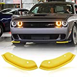 Bumper Guard for Dodge Challenger SRT Models 2015-2020 Front Bumper Lip Splitter Protector Left Driver and Right Passenger Side Bumper Thumper Coverage Shock Absorbing