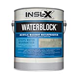 INSL-X AMW100009A-01 WaterBlock Acrylic Masonry Waterproofer Paint, 128 Fl Oz (Pack of 1), White