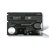 Victorinox Men's Taschenwerkzeug Swisscard Lite Onyx Pocket Knife-Set, Black Transparent, One Size