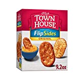 Town House FlipSides Oven Baked Crackers, Party Snacks, Pretzel Crackers, Original, 9.2oz Box (1 Box)