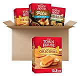 Town House Crackers, Party Snacks, Party Pack, Variety Pack (4 Boxes)