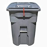 Lid Loc Outdoor Garbage Can Lock Keeps Trash Secure and Wildlife Out Wind Weather Proof Strong Durable