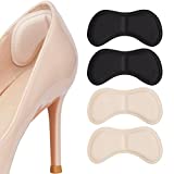 8 Pairs Upgraded Thicker Heel Insert Grips for Women and Men Shoes, Heel Cushion Blister Protection, Heel Liner Pads for Shoes That are Too Big