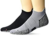 Under Armour Adult Performance Golf Low Cut Socks, 2-Pairs , Black Assorted , Large