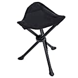 Redneck Convent RC Folding Camping Stool Tripod Compact Hunting Chair - Portable 3 Legged Stool Ultralight Backpacking Chair