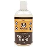 Natural Dog Company Sensitive Skin Shampoo, 12 oz., Dog Shampoo Oatmeal, Dog Dandruff Shampoo, Hypoallergenic, Plant Based Ingredients, Dog Bathing Supplies, Itchy Skin relief for Dogs