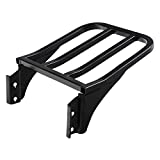 TCMT Black Sissy Bar Backrest Luggage Rack Fits For Harley Sportster XL 883 1200 2004-2022