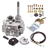 maXpeedingrods Go Kart Forward Reverse Gearbox Kit for 2HP-13HP Engine 4 Stroke Only Works with 30 Series Torque Converter 3 Shift Modes #35 Chain Go Karts Accessories Go Kart Transmission