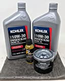 Kohler Genuine 12 050 01-S Oil Change Kit w/Oil pad 10W-30 Oil and Fuel Treatment