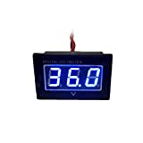 Automotive Authority LLC 36V Golf Cart Digital Volt Meter Battery Gauge for Club Car EZGO Yamaha 36 Volts - Blue