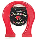 Dowling Magnets Giant Horseshoe Magnet (8.5 inches high x 7 inches Wide x 1.125 inches Thick), x x, Red