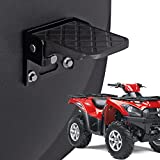Xislet Pair ATV Foot Rests for Four Wheeler Rear Passenger Foot Peg Universal Compatible with ATV Such as Polaris Sportsman Scrambler Made of Metal and Non-Slip Tread