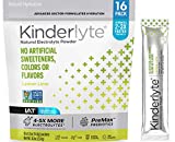 Kinderlyte Electrolyte Powder, Advanced Hydration, Easy Open Packets, Supplement Drink Mix (Lemon Lime, 16 Count)