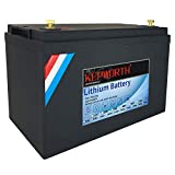 KEPWORTH 24V 60Ah LiFePO4 Battery Deep Cycle Lithium Iron Phosphate Battery Built-in BMS Lightweight Maintenance-Free Perfect for RV/Camping, Solar/Backup Power,Trolling,Motor/5-Years Warranty