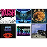 Rush: The Early Years Collection - 5 Studio Albums (Rush / Fly By Night / Caress of Steel / 2112 / A Farewell To Kings) + Bonus Art Card