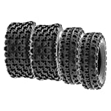 SunF 21x7-10 20x10-9 Sport Race ATV UTV Knobby Tire 6 PR A027 - BUNDLE