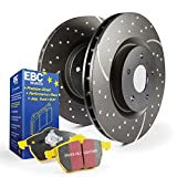 EBC S5KF1347 Stage-5 Superstreet Brake Kit, BLACK