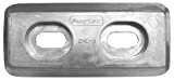 Martyr CMZHC3AA, Aluminum Alloy Pleasurecraft ZHC-3 Medium Streamlined Bolt-on hull anode