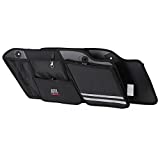 KEMIMOTO 1993-2013 Saddle Bags Organizers, 2 Pack for Road Glide Electra Glide Street Glide Road King Saddlebag Organizers