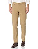 Dockers Men's Straight Fit Workday Khaki Smart 360 FLEX Pants (Regular and Big & Tall), New British Khaki (Stretch) - Tan, 40W x 30L