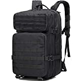 Monoki Military Tactical Backpack for Men, Large Army 3 Day Assault Pack, Molle Bag Rucksack, Emergency Backpack, Range Bag