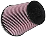 K&N Universal Clamp-On Air Intake Filter: High Performance, Premium, Washable, Replacement Air Filter: Flange Diameter: 6 In, Filter Height: 7.5 In, Flange Length: 1 In, Shape: Round Tapered, RU-1041